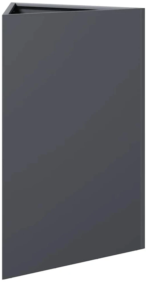 Sodo loveliai, 2vnt., antracito, 50x43x75cm, plienas
