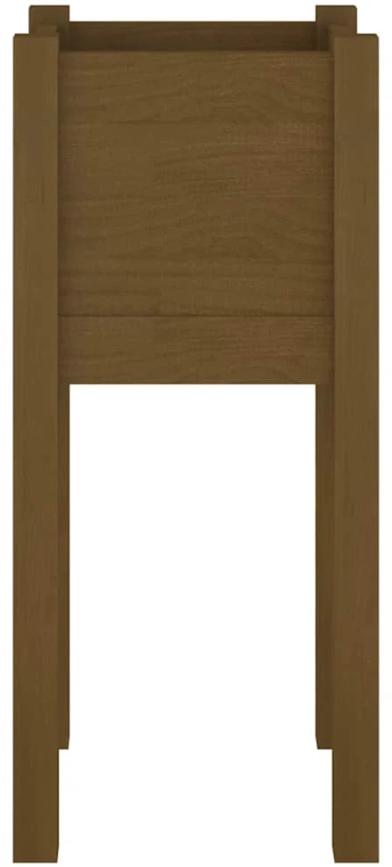 Sodo loveliai, 2vnt., medaus rudi, 31x31x70cm, pušies masyvas