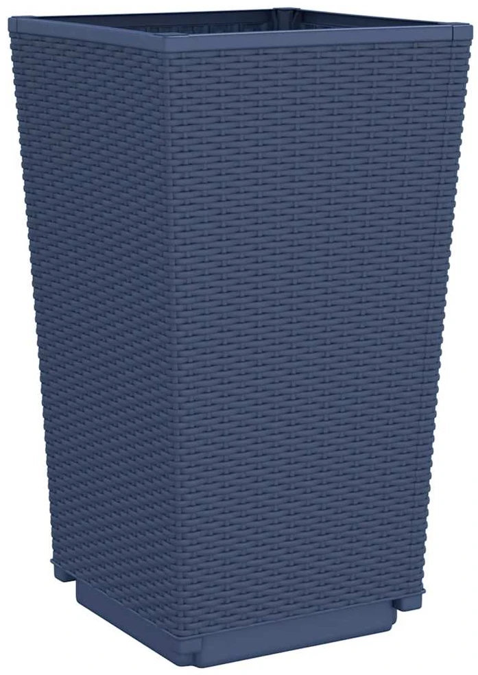Sodo loveliai, 2vnt., pilkos spalvos, 32,5x32,5x57cm, PP