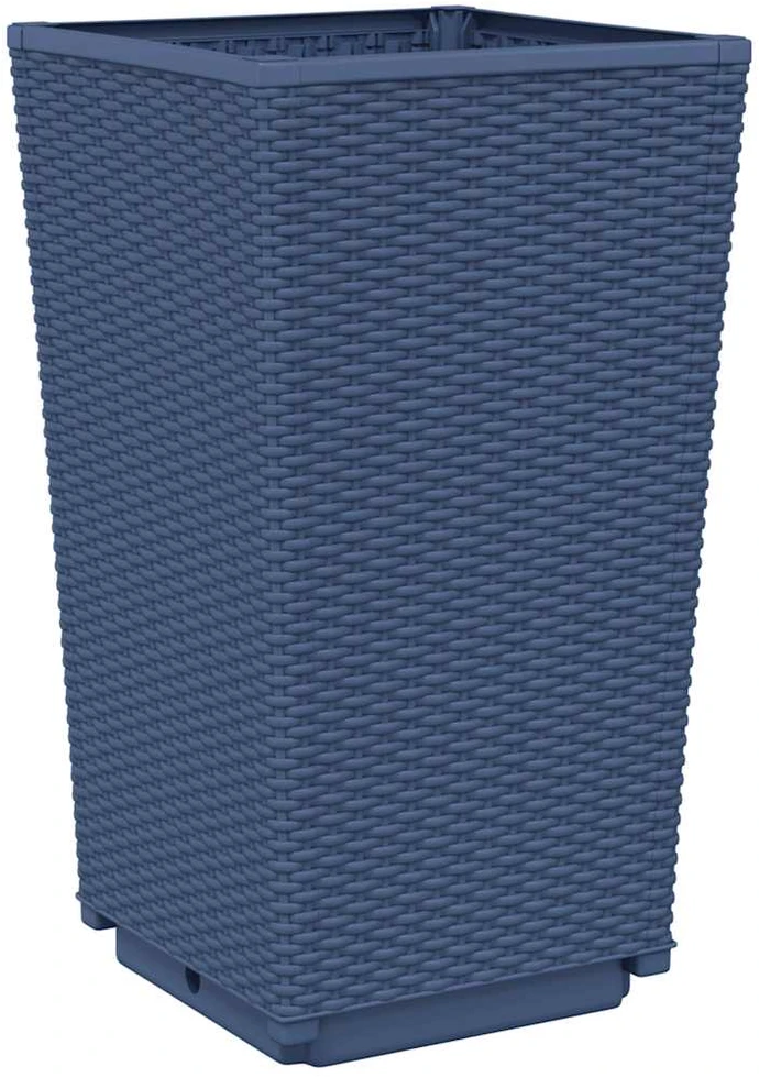 Sodo loveliai, 4vnt., pilkos spalvos, 32,5x32,5x57cm, PP