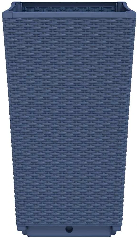 Sodo loveliai, 4vnt., pilkos spalvos, 32,5x32,5x57cm, PP