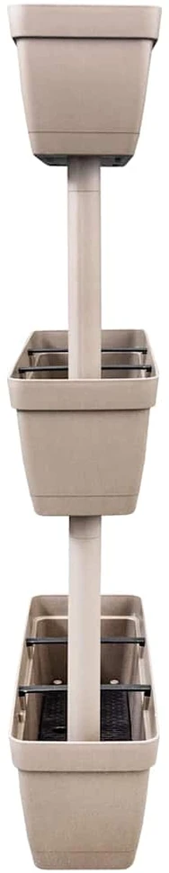 Sodo loveliai, 6vnt., taupe spalvos, 100cm
