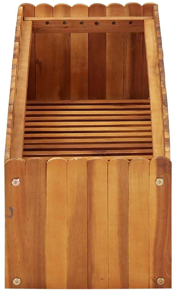 Sodo lovelis, 100x30x25 cm, akacijos masyvas, aukštas