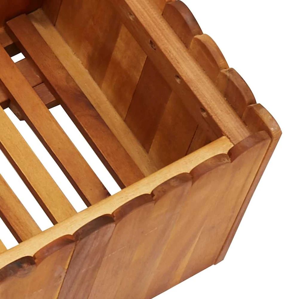 Sodo lovelis, 100x30x25 cm, akacijos masyvas, aukštas