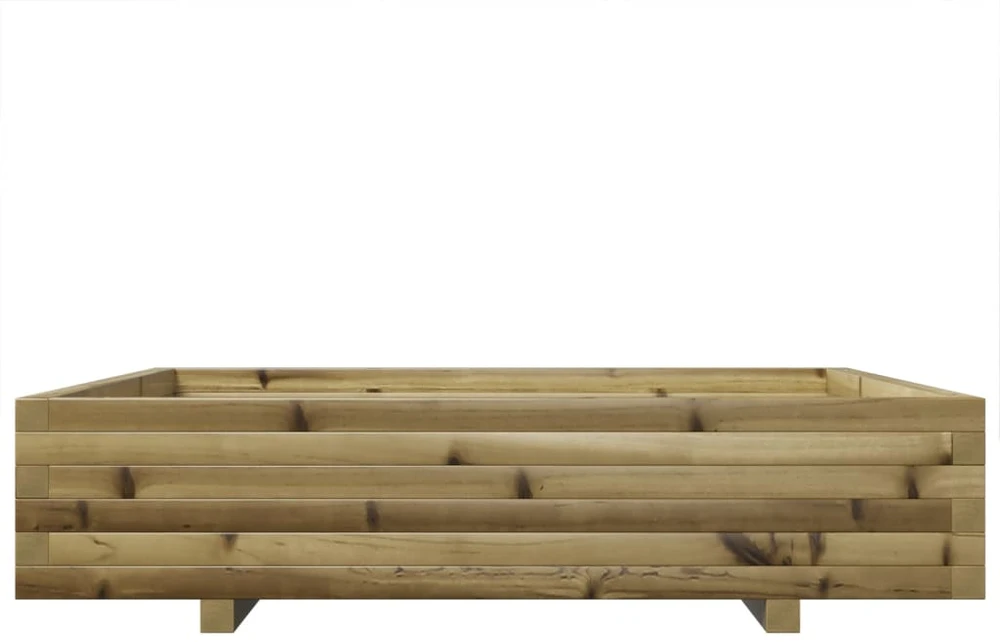 Sodo lovelis, 110x110x26,5cm, impregnuota pušies mediena