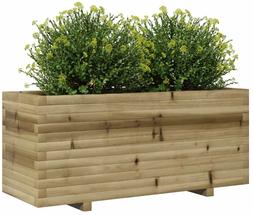 Sodo lovelis, 110x40x49,5cm, impregnuota pušies mediena
