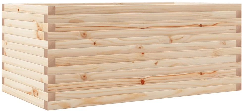 Sodo lovelis, 110x60x45,5cm, pušies medienos masyvas