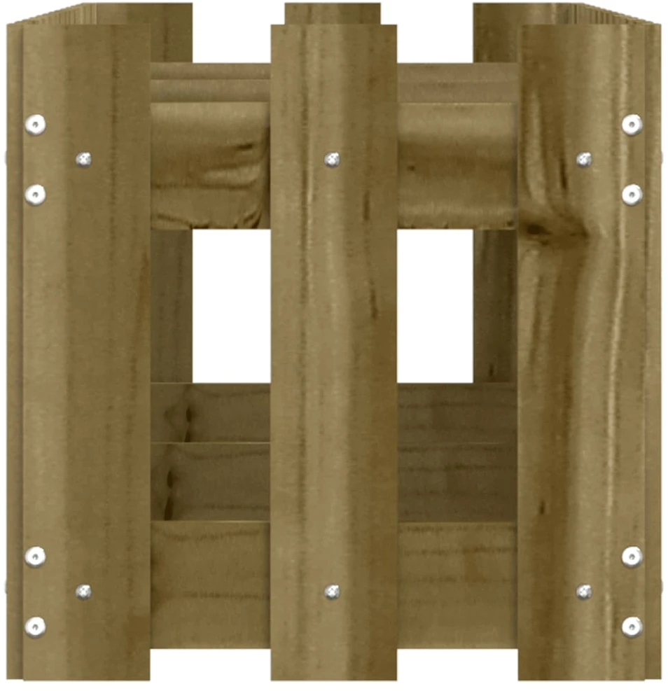 Sodo lovelis, 150x30x30cm, impregnuota pušis, tvorelės dizaino