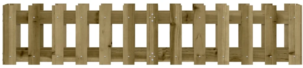 Sodo lovelis, 150x30x30cm, impregnuota pušis, tvorelės dizaino