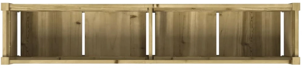 Sodo lovelis, 150x31x31cm, impregnuota pušies mediena