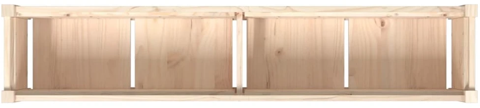 Sodo lovelis, 150x31x31cm, pušies medienos masyvas
