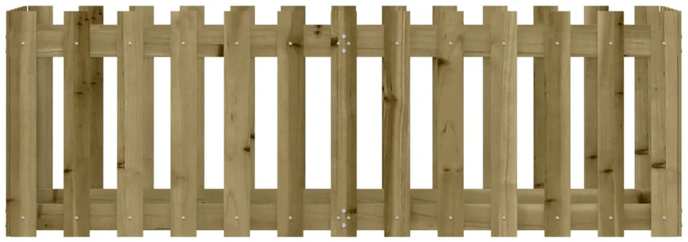 Sodo lovelis, 150x50x50cm, impregnuota pušis, tvorelės dizaino