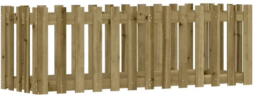 Sodo lovelis, 150x50x50cm, impregnuota pušis, tvorelės dizaino