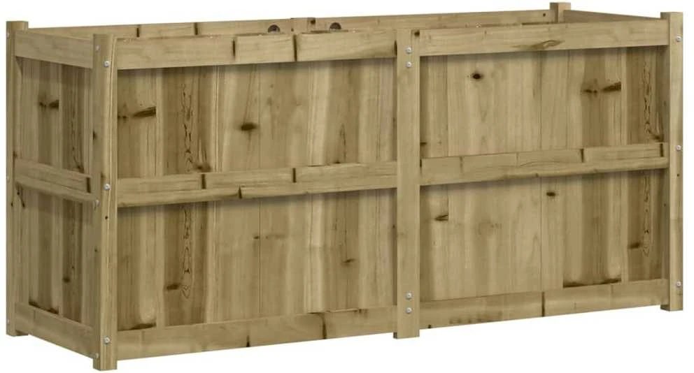 Sodo lovelis, 150x50x70cm, impregnuota pušies mediena