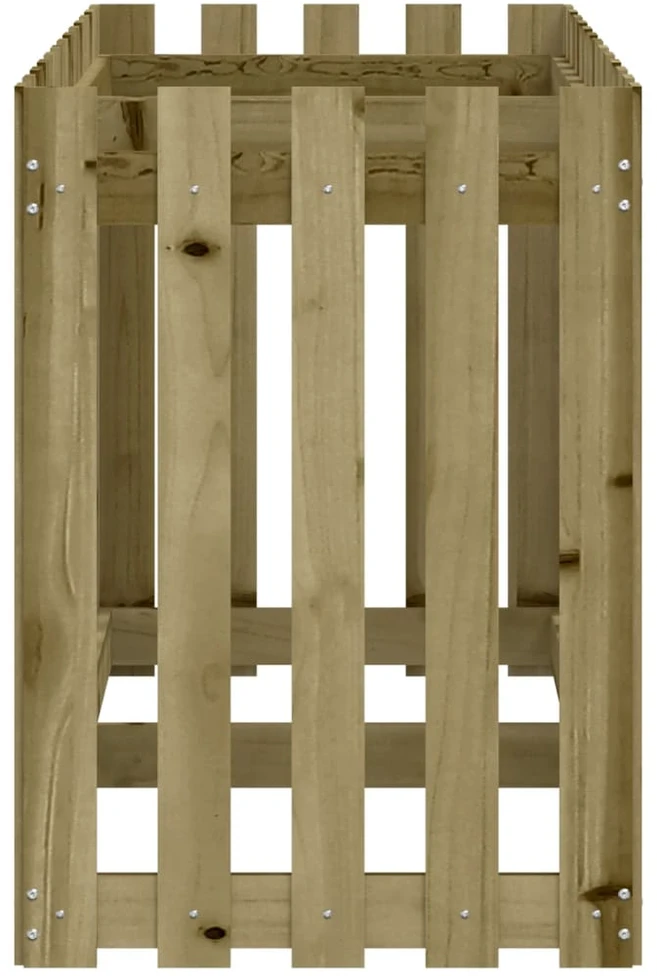Sodo lovelis, 150x50x70cm, impregnuota pušis, tvorelės dizaino