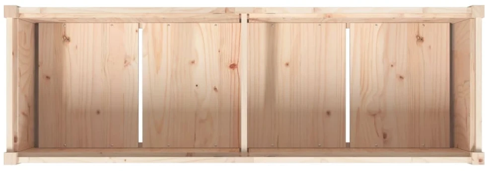 Sodo lovelis, 150x50x70cm, pušies medienos masyvas