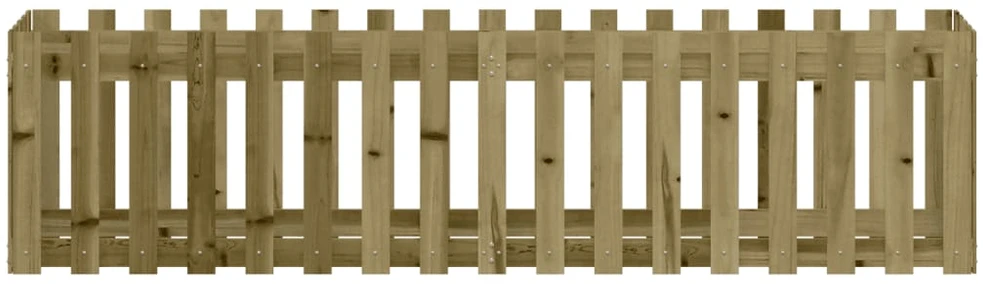Sodo lovelis, 200x50x50cm, impregnuota pušis, tvorelės dizaino