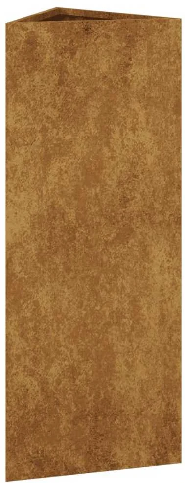 Sodo lovelis, 30x26x75cm, Corten plienas