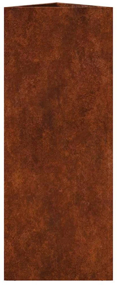 Sodo lovelis, 30x26x75cm, Corten plienas