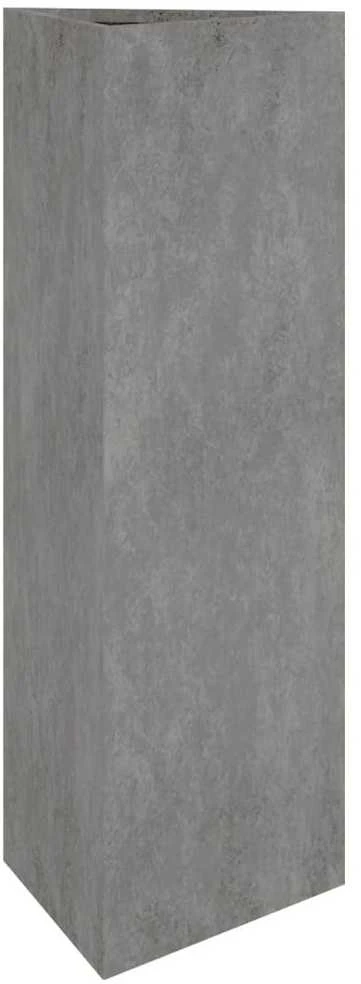 Sodo lovelis, 30x26x75cm, Corten plienas