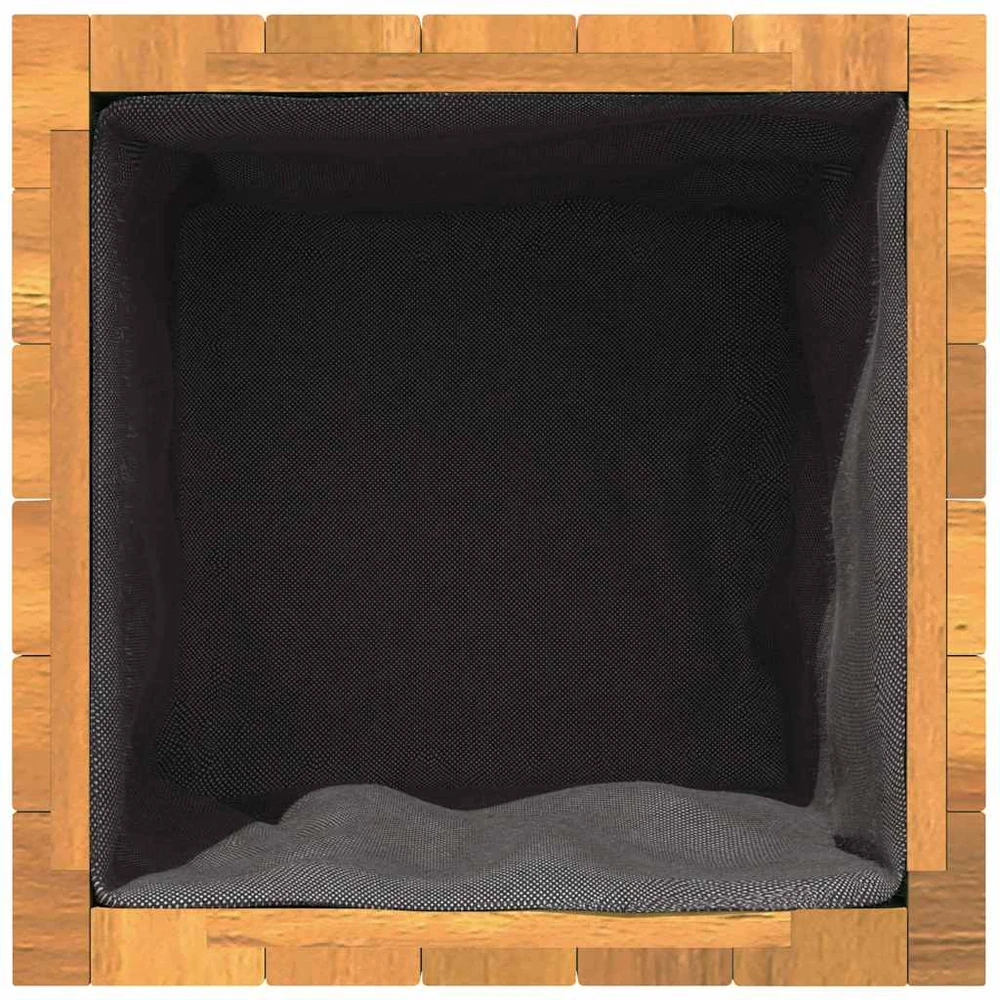 Sodo lovelis, 35x35x60cm, akacijos medienos masyvas