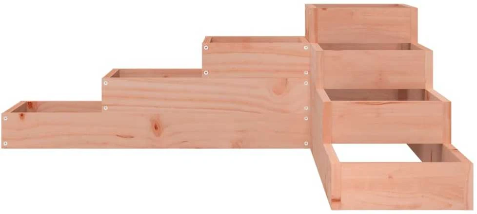Sodo lovelis, 4 aukštų, 106x104,5x36cm, douglas eglės masyvas