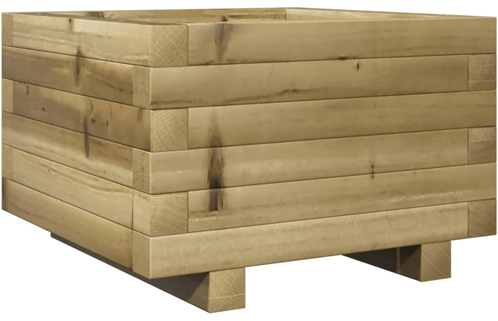 Sodo lovelis, 40x40x26,5cm, impregnuota pušies mediena