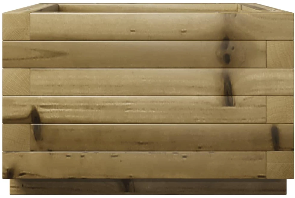 Sodo lovelis, 40x40x26,5cm, impregnuota pušies mediena