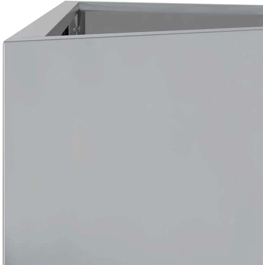 Sodo lovelis, 40x34,5x75cm, galvanizuotas plienas, trikampis