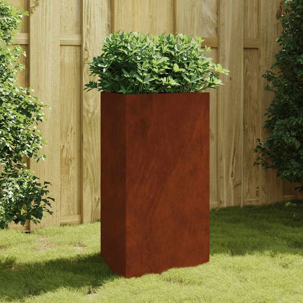 Sodo lovelis, 50x43x75cm, Corten plienas