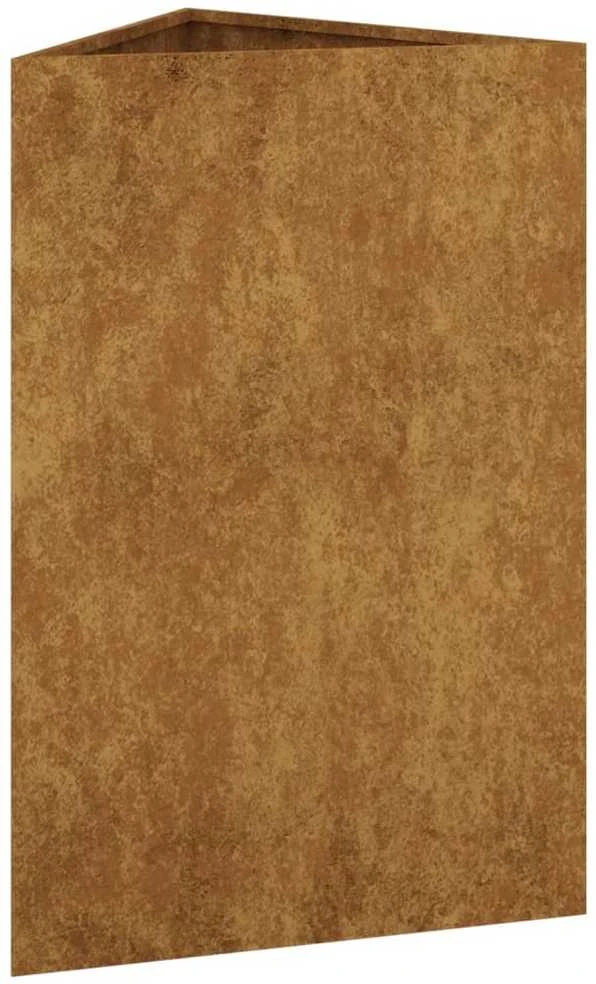 Sodo lovelis, 50x43x75cm, Corten plienas