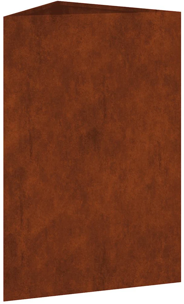 Sodo lovelis, 50x43x75cm, Corten plienas