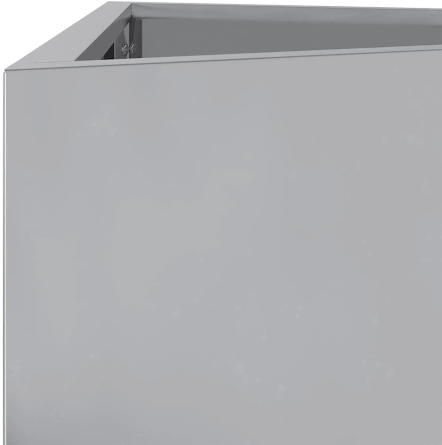 Sodo lovelis, 50x43x75cm, galvanizuotas plienas, trikampis
