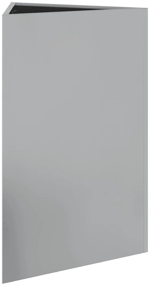 Sodo lovelis, 50x43x75cm, galvanizuotas plienas, trikampis