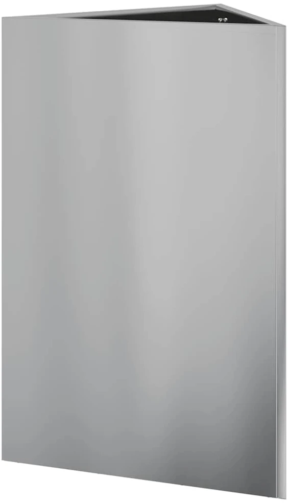 Sodo lovelis, 50x43x75cm, galvanizuotas plienas, trikampis