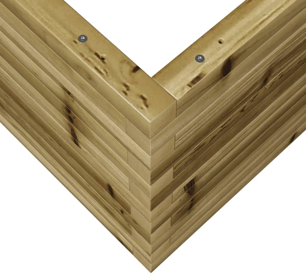 Sodo lovelis, 50x50x45,5cm, impregnuota pušies mediena