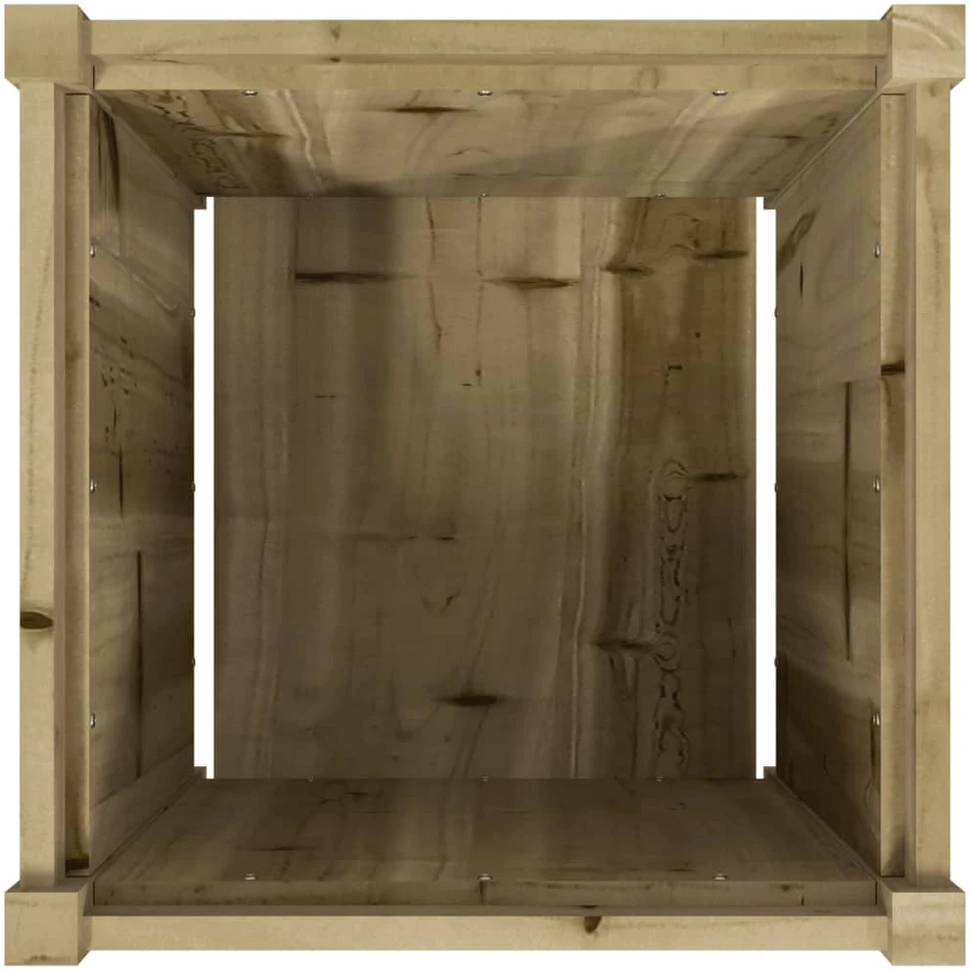 Sodo lovelis, 50x50x50cm, impregnuota pušies mediena