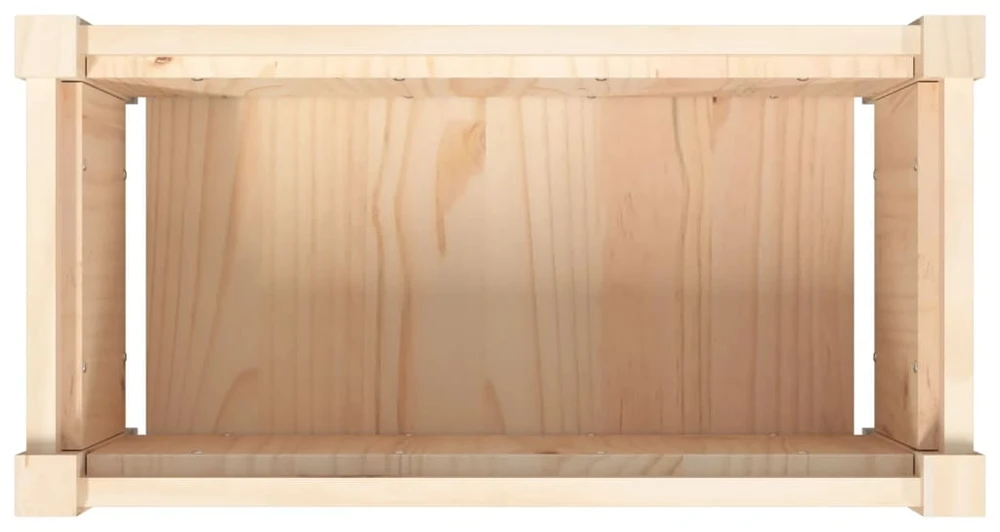 Sodo lovelis, 60x31x31cm, pušies medienos masyvas