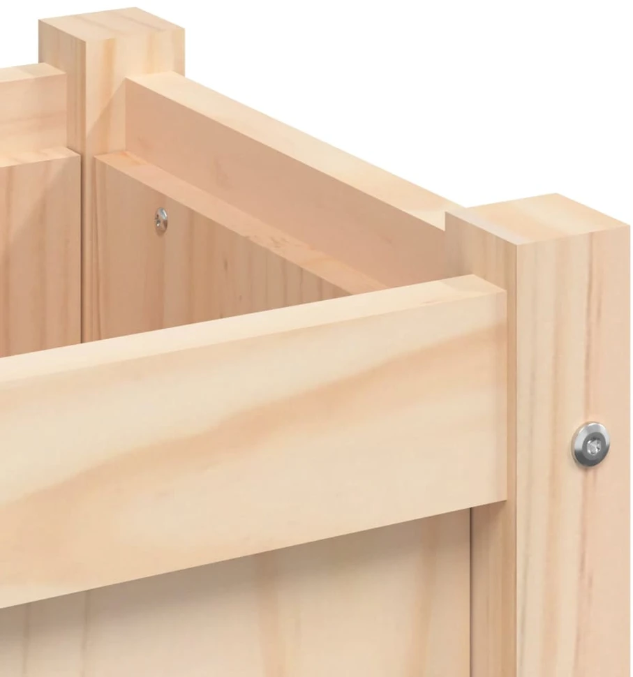 Sodo lovelis, 60x31x31cm, pušies medienos masyvas