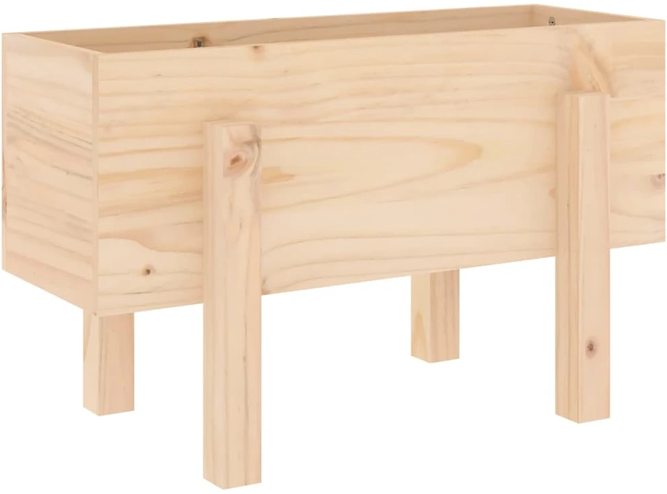 Sodo lovelis, 62x30x38cm, pušies medienos masyvas