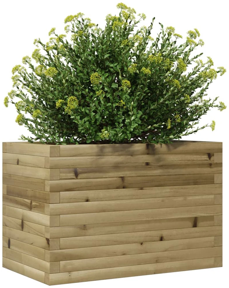 Sodo lovelis, 70x40x45,5cm, impregnuota pušies mediena