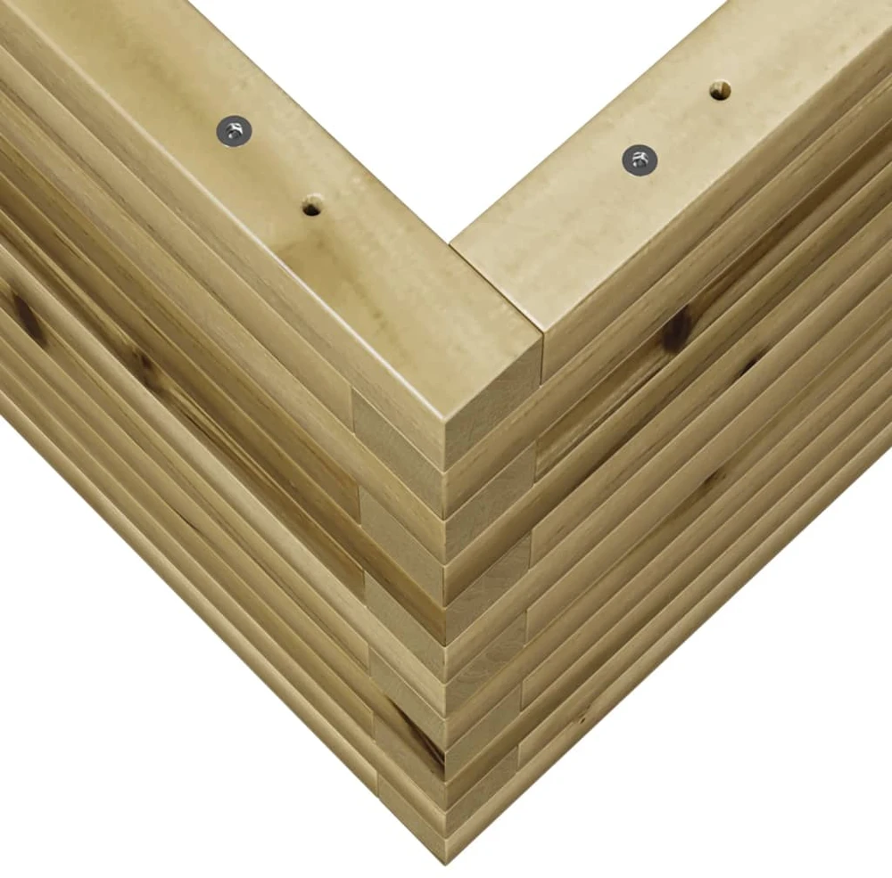 Sodo lovelis, 70x40x45,5cm, impregnuota pušies mediena