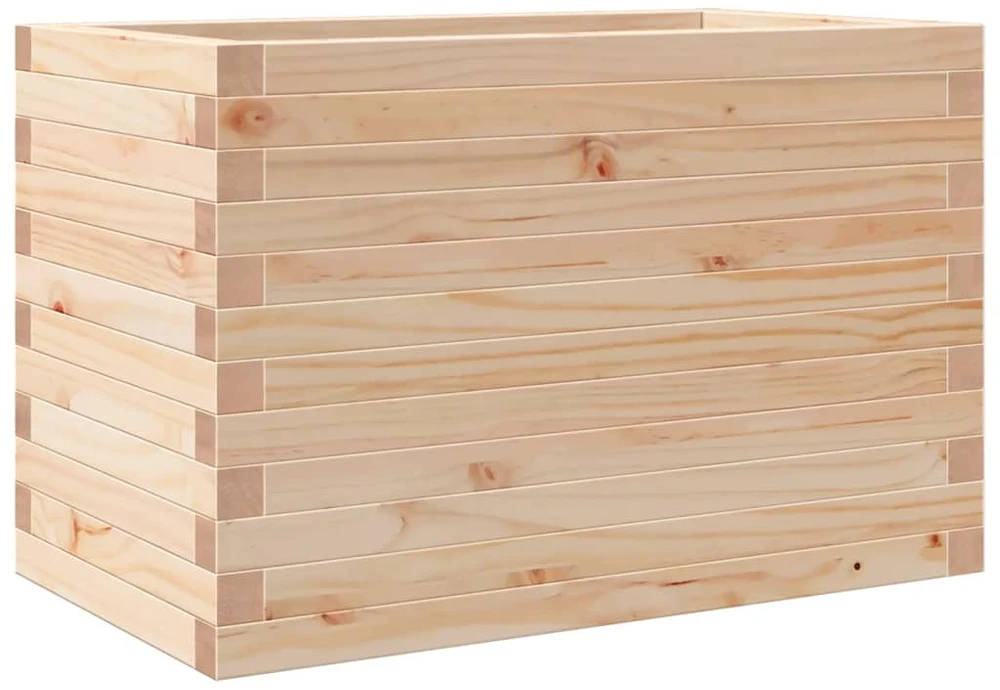 Sodo lovelis, 70x40x45,5cm, pušies medienos masyvas