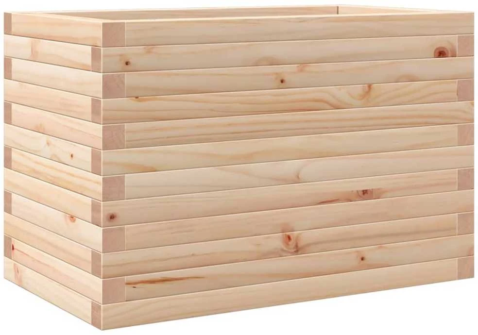 Sodo lovelis, 70x40x45,5cm, pušies medienos masyvas