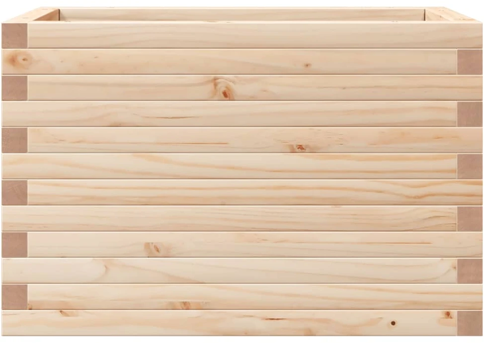 Sodo lovelis, 70x40x45,5cm, pušies medienos masyvas