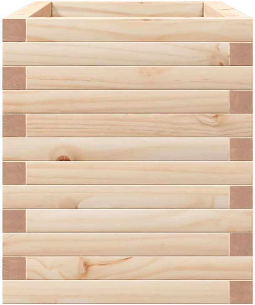 Sodo lovelis, 70x40x45,5cm, pušies medienos masyvas