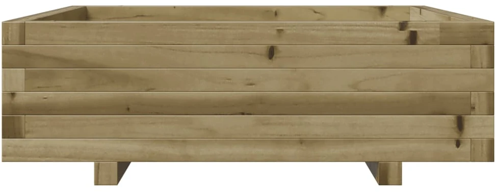Sodo lovelis, 80x80x26,5cm, impregnuota pušies mediena