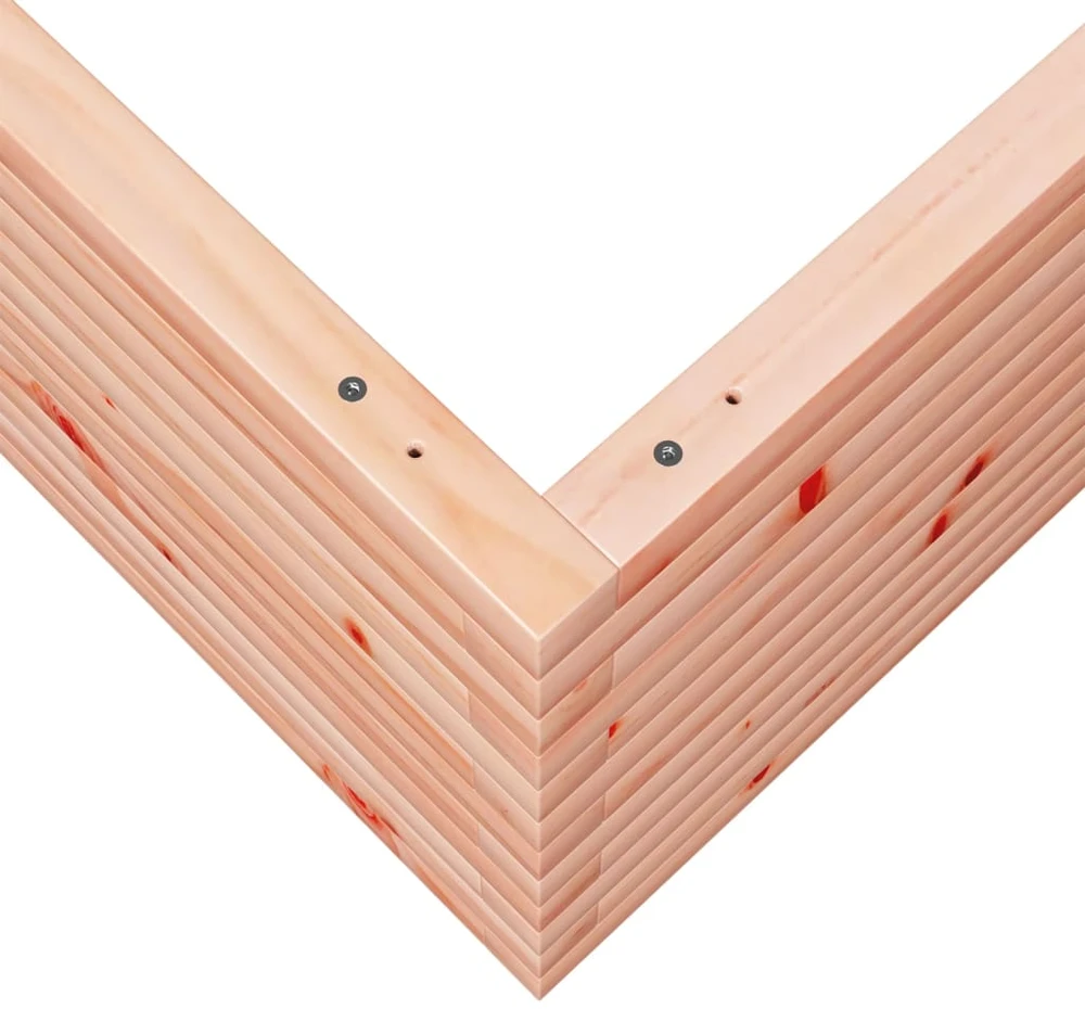 Sodo lovelis, 80x80x45,5cm, douglas eglės medienos masyvas