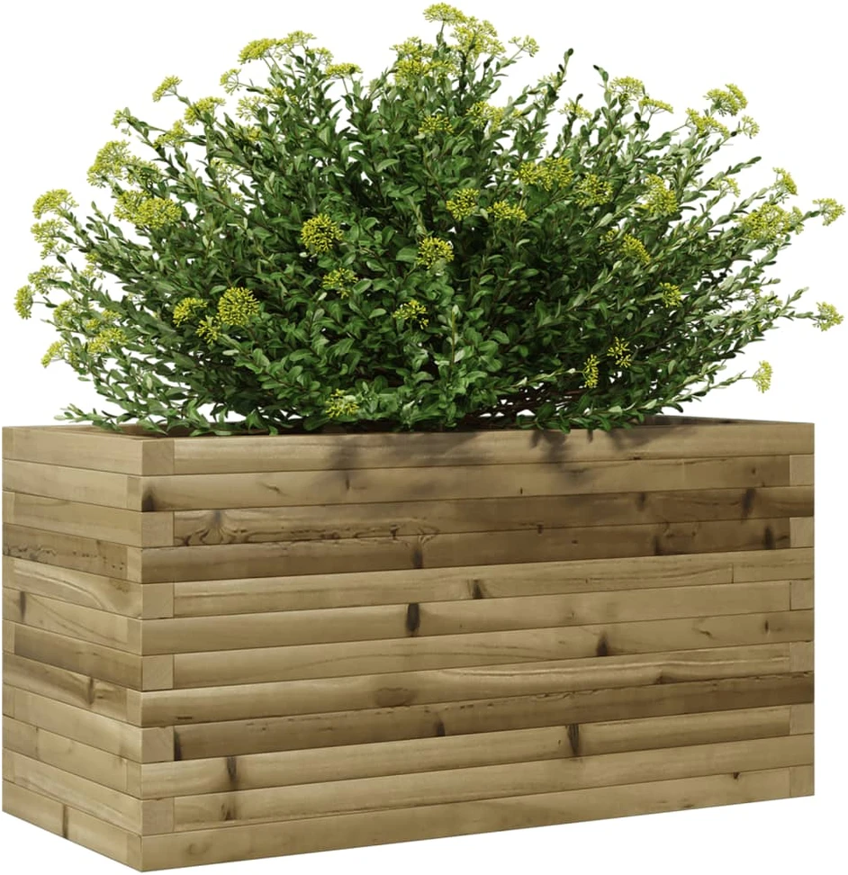 Sodo lovelis, 90x40x45,5cm, impregnuota pušies mediena