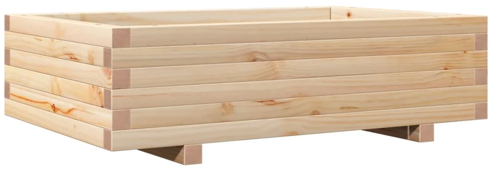 Sodo lovelis, 90x60x26,5cm, pušies medienos masyvas